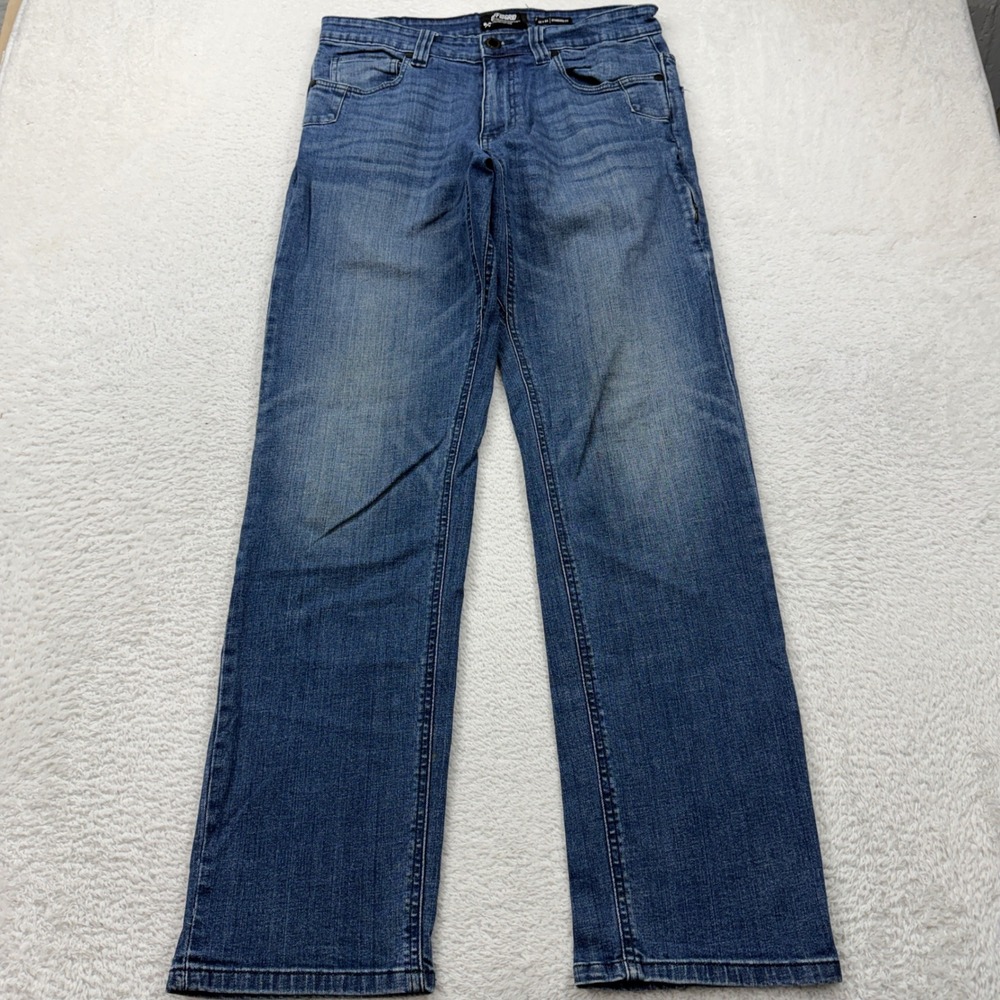 Off The Grid Hideout 2.1 Pant Mens 32x34 Blue Denim Standard Fit Stretch Jeans